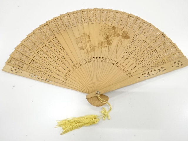 JAPANESE KIMONO / ANTIQUE FAN